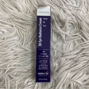 NWT Defenage 3D Radiance Eye Cream